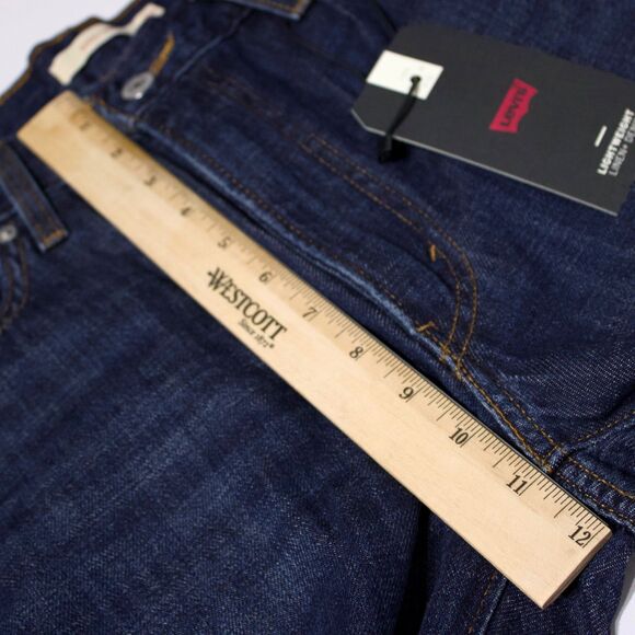NWT $108 Levi's Premium Baggy Dad Wide Leg Jeans Cotton Linen Women Size 30x30 - Picture 15 of 16